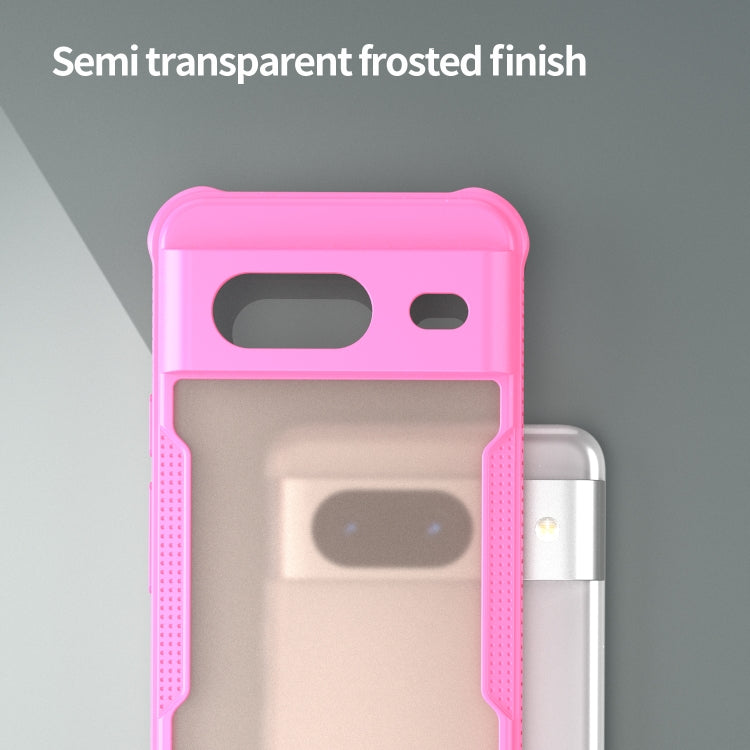 Armor Glaze PC Hybrid TPU Phone Case, For Google Pixel 8, For Google Pixel 6a, For Google Pixel 6 Pro, For Google Pixel 6, For Google Pixel 5a