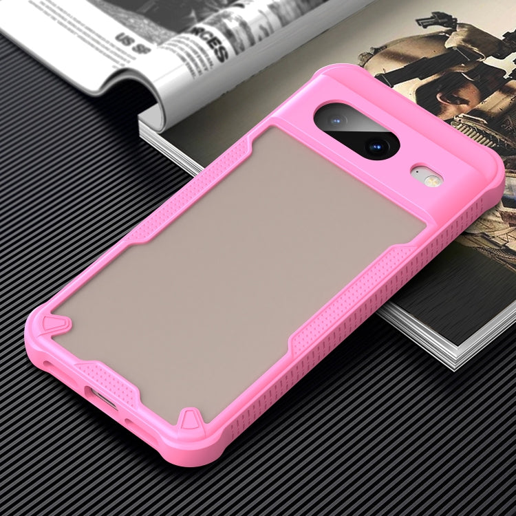 Armor Glaze PC Hybrid TPU Phone Case, For Google Pixel 8, For Google Pixel 6a, For Google Pixel 6 Pro, For Google Pixel 6, For Google Pixel 5a