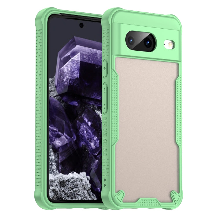 Armor Glaze PC Hybrid TPU Phone Case, For Google Pixel 8, For Google Pixel 6a, For Google Pixel 6 Pro, For Google Pixel 6, For Google Pixel 5a