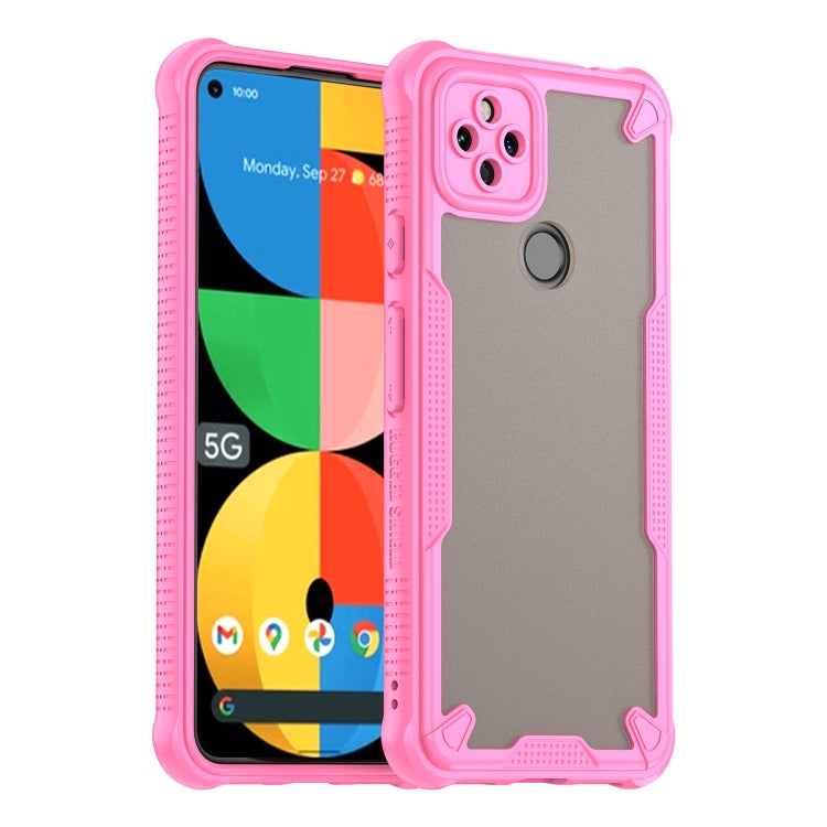 Armor Glaze PC Hybrid TPU Phone Case, For Google Pixel 8, For Google Pixel 6a, For Google Pixel 6 Pro, For Google Pixel 6, For Google Pixel 5a