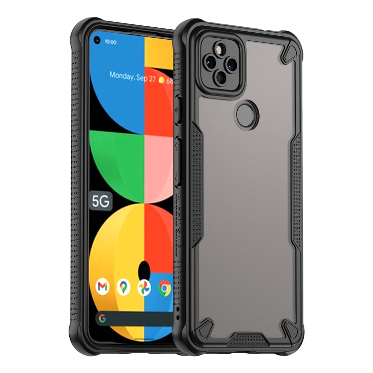 Armor Glaze PC Hybrid TPU Phone Case, For Google Pixel 8, For Google Pixel 6a, For Google Pixel 6 Pro, For Google Pixel 6, For Google Pixel 5a
