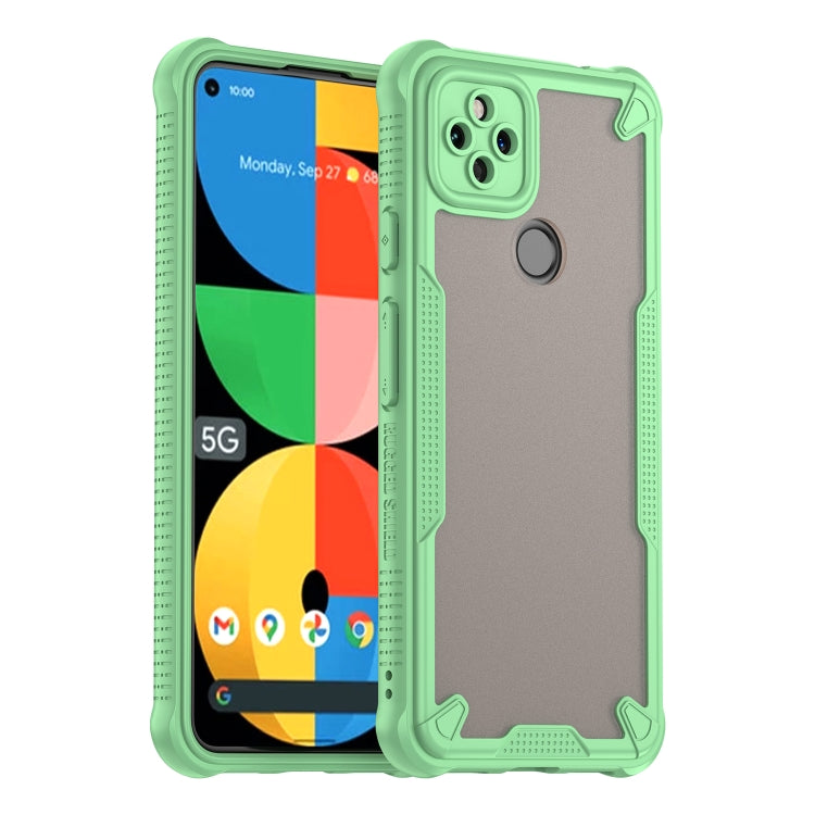 Armor Glaze PC Hybrid TPU Phone Case, For Google Pixel 8, For Google Pixel 6a, For Google Pixel 6 Pro, For Google Pixel 6, For Google Pixel 5a