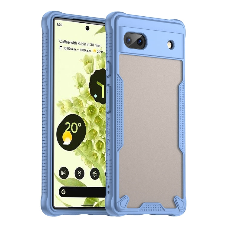 Armor Glaze PC Hybrid TPU Phone Case, For Google Pixel 8, For Google Pixel 6a, For Google Pixel 6 Pro, For Google Pixel 6, For Google Pixel 5a