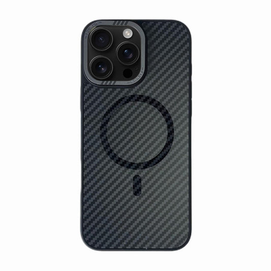 Carbon Fiber MagSafe Magnetic Phone Case, For iPhone 16 Pro Max, For iPhone 16 Pro, For iPhone 16, For iPhone 15 Pro Max, For iPhone 15 Pro, For iPhone 15, For iPhone 14 Plus, For iPhone 14, For iPhone 14 Pro, For iPhone 14 Pro Max, For iPhone 13 Pro M...