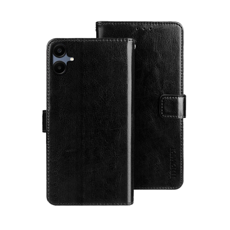 idewei Crazy Horse Texture Leather Phone Case, For Samsung Galaxy A16 5G, For Samsung Galaxy A06 4G