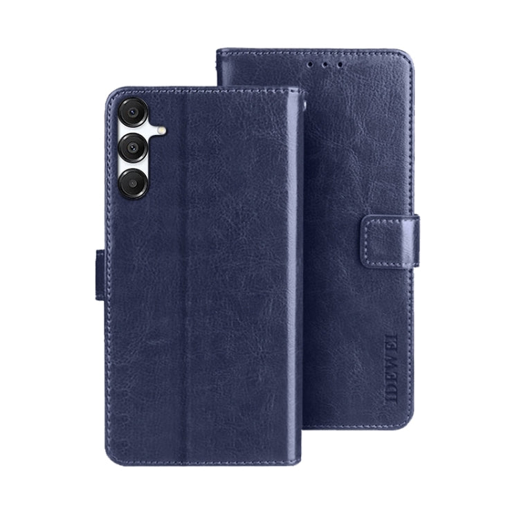 idewei Crazy Horse Texture Leather Phone Case, For Samsung Galaxy A16 5G, For Samsung Galaxy A06 4G