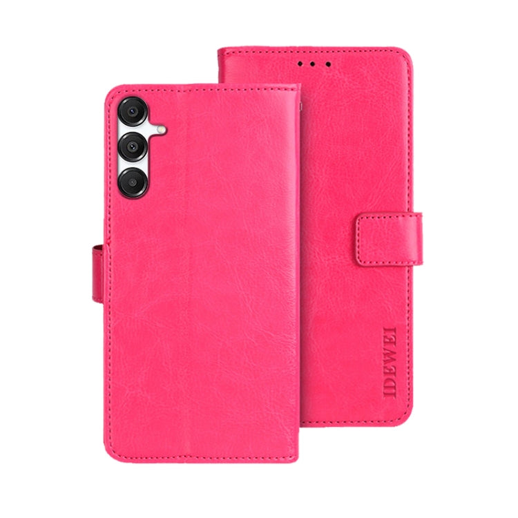 idewei Crazy Horse Texture Leather Phone Case, For Samsung Galaxy A16 5G, For Samsung Galaxy A06 4G