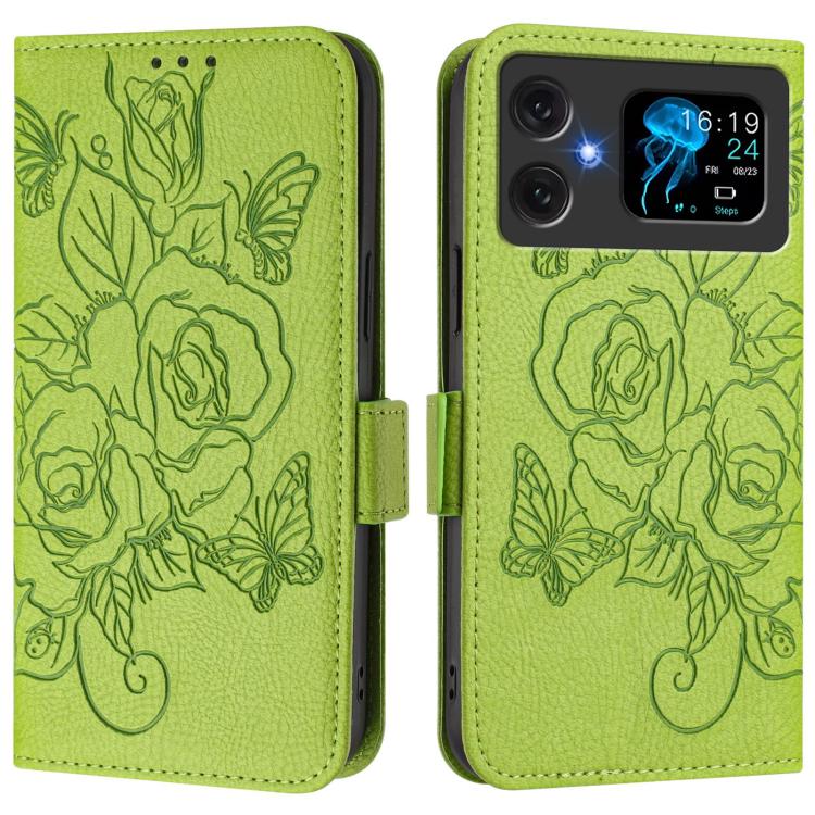 Embossed Rose RFID Anti-theft Leather Phone Case, For Cubot A40, For Cubot P90, For Cubot A30, For Cubot A20, For Cubot Max 5, For Cubot A10, For Cubot Note 40, For Cubot P50
