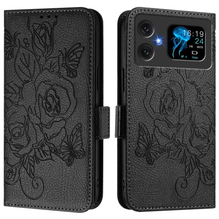 Embossed Rose RFID Anti-theft Leather Phone Case, For Cubot A40, For Cubot P90, For Cubot A30, For Cubot A20, For Cubot Max 5, For Cubot A10, For Cubot Note 40, For Cubot P50
