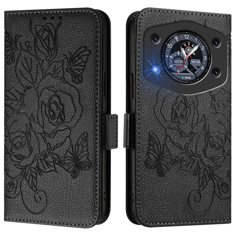 Embossed Rose RFID Anti-theft Leather Phone Case, For Cubot A40, For Cubot P90, For Cubot A30, For Cubot A20, For Cubot Max 5, For Cubot A10, For Cubot Note 40, For Cubot P50