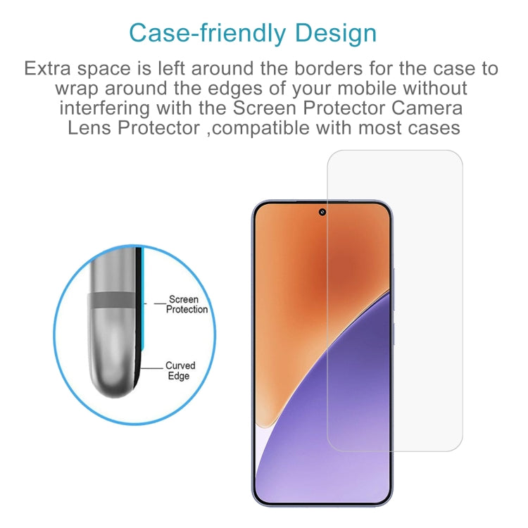 0.26mm 9H 2.5D Tempered Glass Film, Not Support Fingerprint ID, For Xiaomi 15