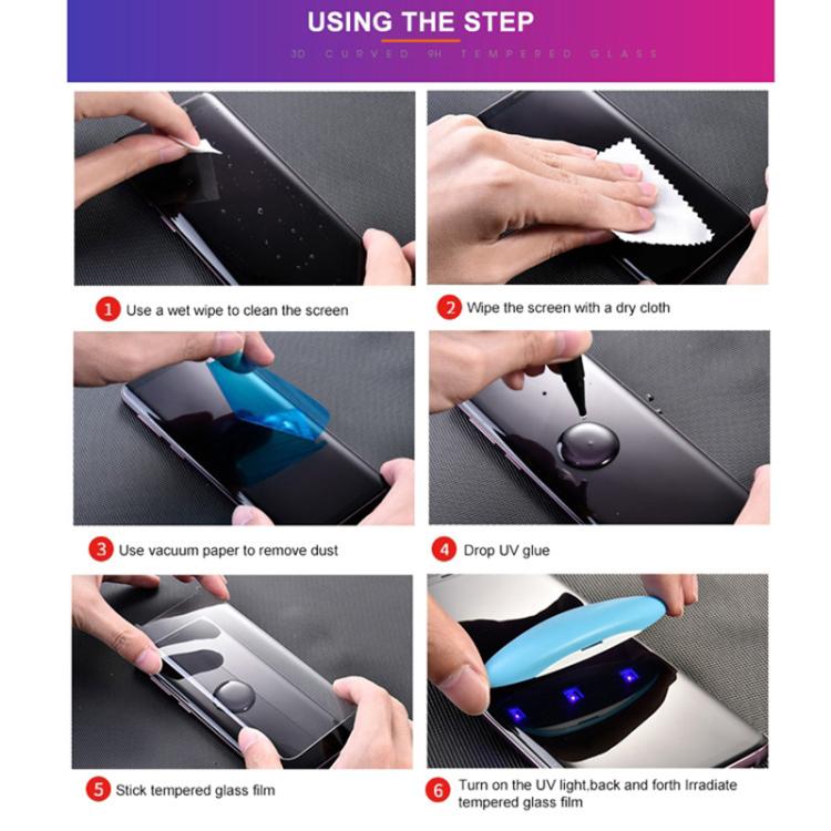 UV Liquid Curved Full Glue Screen Protector, For Realme 15 Pro 5G, For Realme GT7 Pro /  GT7 Pro Racing