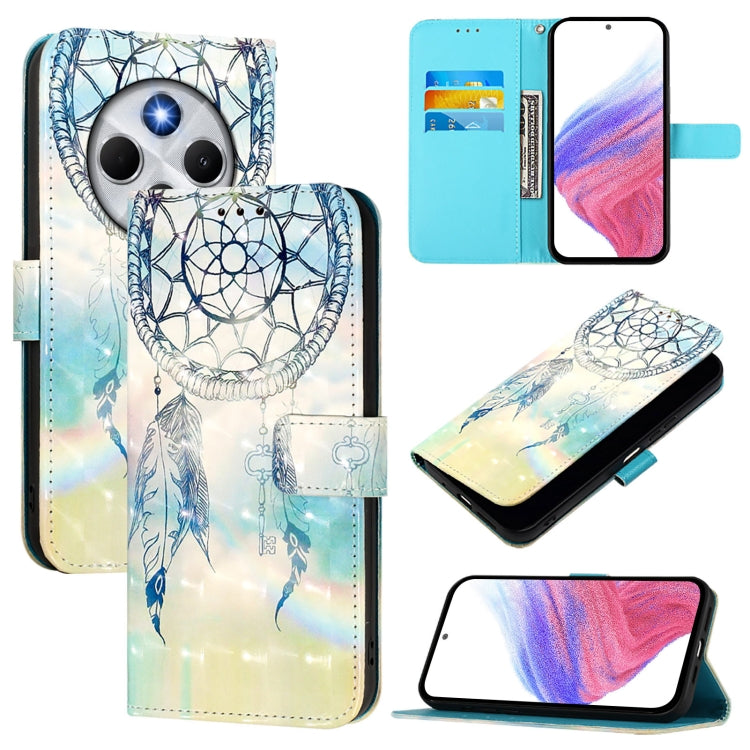 3D Painting Horizontal Flip Leather Phone Case, For Redmi Note 14 4G 163.25mm, For Redmi Note 14 5G, For Redmi Note 14 Pro 5G / 14 Pro+ 5G, For Redmi 14C 4G, For Redmi K70 Ultra 5G Global