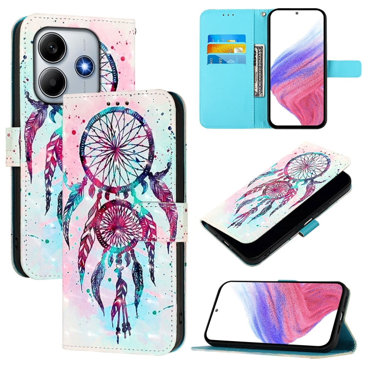 3D Painting Horizontal Flip Leather Phone Case, For Redmi Note 14 4G 163.25mm, For Redmi Note 14 5G, For Redmi Note 14 Pro 5G / 14 Pro+ 5G, For Redmi 14C 4G, For Redmi K70 Ultra 5G Global