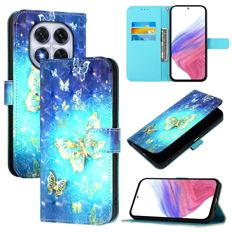 3D Painting Horizontal Flip Leather Phone Case, For Redmi Note 14 4G 163.25mm, For Redmi Note 14 5G, For Redmi Note 14 Pro 5G / 14 Pro+ 5G, For Redmi 14C 4G, For Redmi K70 Ultra 5G Global