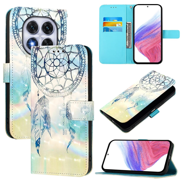 3D Painting Horizontal Flip Leather Phone Case, For Redmi Note 14 4G 163.25mm, For Redmi Note 14 5G, For Redmi Note 14 Pro 5G / 14 Pro+ 5G, For Redmi 14C 4G, For Redmi K70 Ultra 5G Global