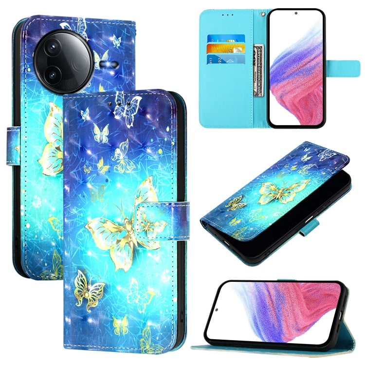 3D Painting Horizontal Flip Leather Phone Case, For Redmi 15a 5G, For Redmi Turbo 5 / Poco X8 Pro 5G, For Redmi 15 5G Global / 15 4G SEA 169mm, For Redmi Turbo 4, For Redmi K80 / K80 Pro, For Redmi Note 14 Pro 4G