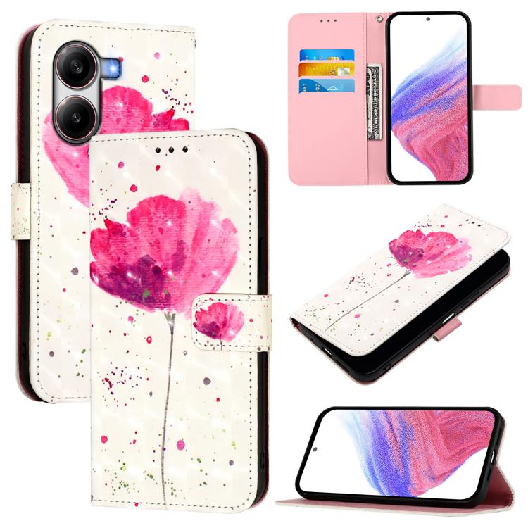 3D Painting Horizontal Flip Leather Phone Case, For Redmi 15a 5G, For Redmi Turbo 5 / Poco X8 Pro 5G, For Redmi 15 5G Global / 15 4G SEA 169mm, For Redmi Turbo 4, For Redmi K80 / K80 Pro, For Redmi Note 14 Pro 4G