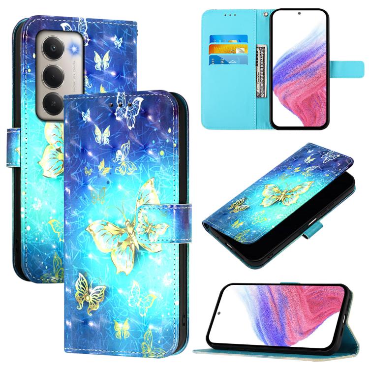 3D Painting Horizontal Flip Leather Phone Case, For Redmi 15a 5G, For Redmi Turbo 5 / Poco X8 Pro 5G, For Redmi 15 5G Global / 15 4G SEA 169mm, For Redmi Turbo 4, For Redmi K80 / K80 Pro, For Redmi Note 14 Pro 4G