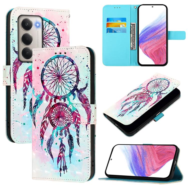 3D Painting Horizontal Flip Leather Phone Case, For Redmi 15a 5G, For Redmi Turbo 5 / Poco X8 Pro 5G, For Redmi 15 5G Global / 15 4G SEA 169mm, For Redmi Turbo 4, For Redmi K80 / K80 Pro, For Redmi Note 14 Pro 4G