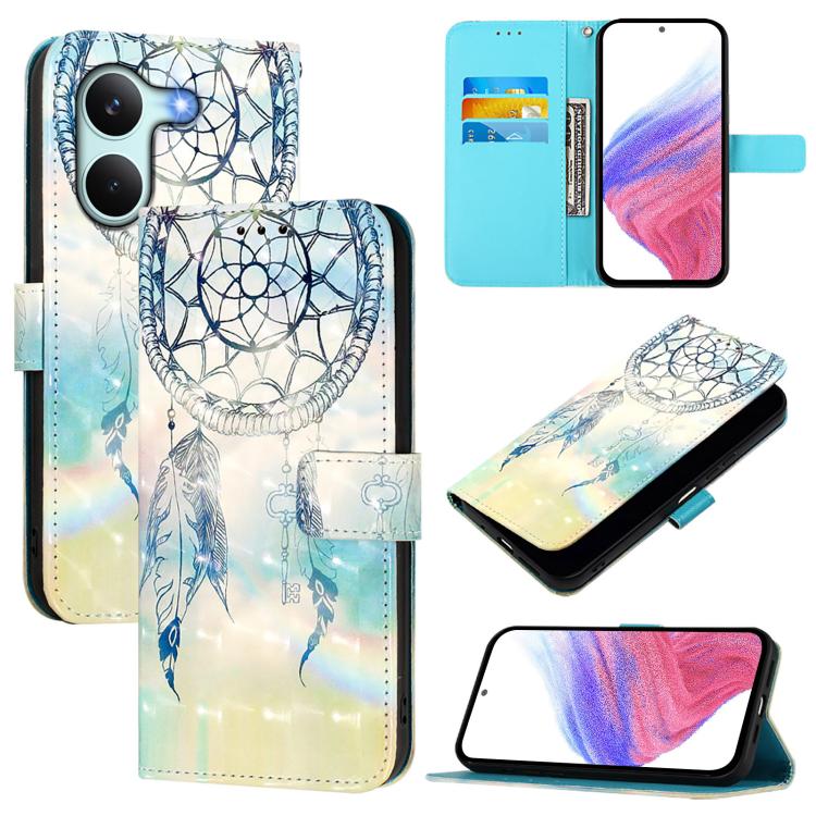 3D Painting Horizontal Flip Leather Phone Case, For Redmi 15a 5G, For Redmi Turbo 5 / Poco X8 Pro 5G, For Redmi 15 5G Global / 15 4G SEA 169mm, For Redmi Turbo 4, For Redmi K80 / K80 Pro, For Redmi Note 14 Pro 4G