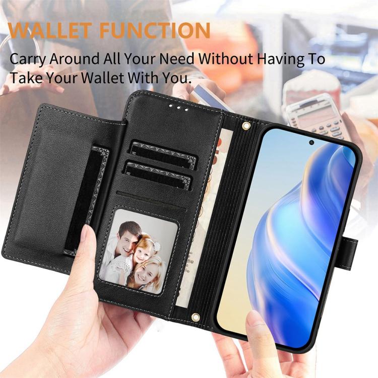 Multi-Card Slots Zipper Wallet Leather Phone Case, For Motorola Moto G Max / G87 / G77 / G67 5G, For Motorola Moto G47 5G / G37 / G37 Power 5G, For Motorola Edge 70 Pro 5G, For Motorola Moto X70 Air Pro / Signature 5G                                   ...