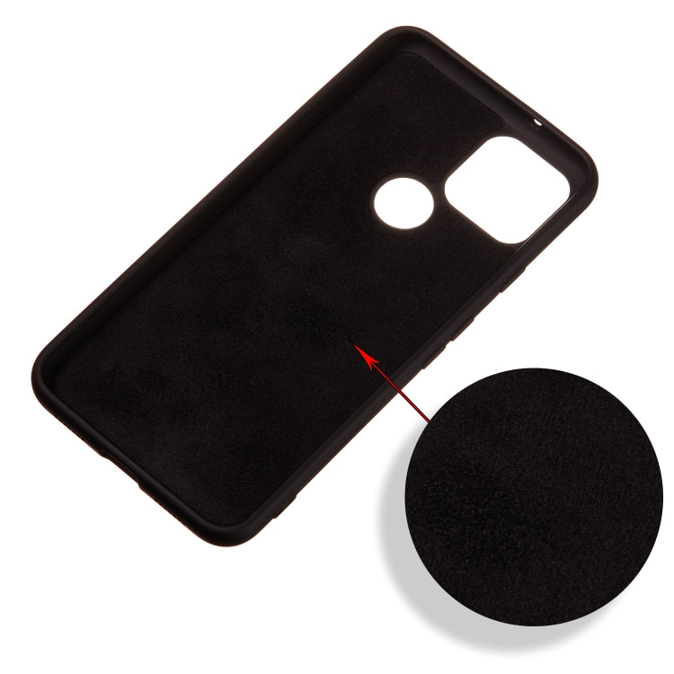 Pure Color Liquid Silicone Shockproof Full Coverage Case, For Google Pixel 5, For Google Pixel 4a 5G
