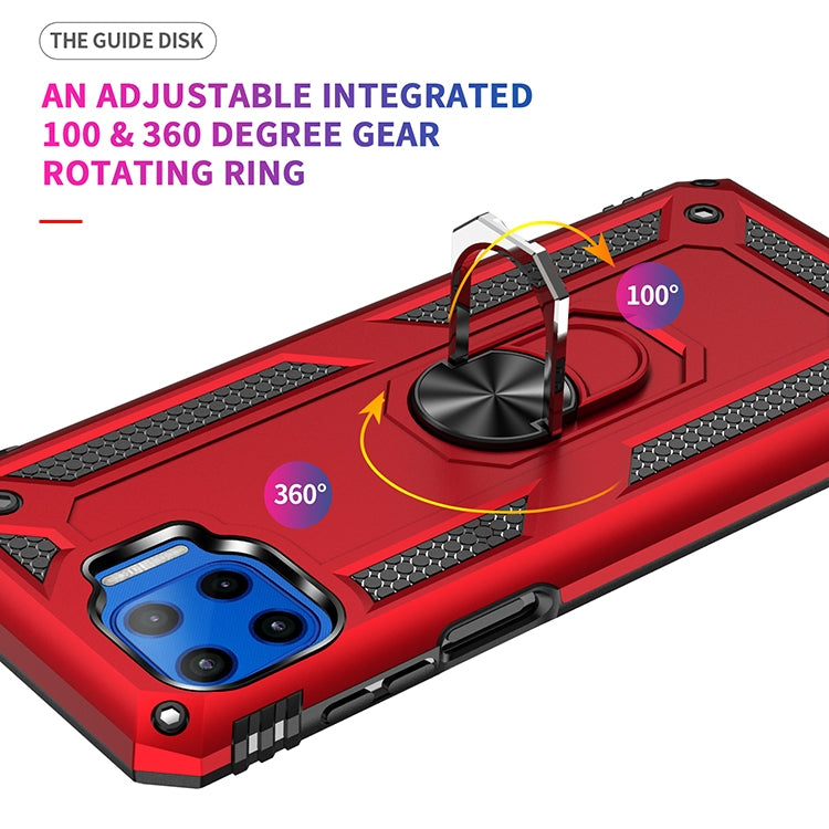 Shockproof TPU + PC Protective Case with 360 Degree Rotating Holder, For Motorola Moto G Fast, For Motorola Moto G 5G Plus