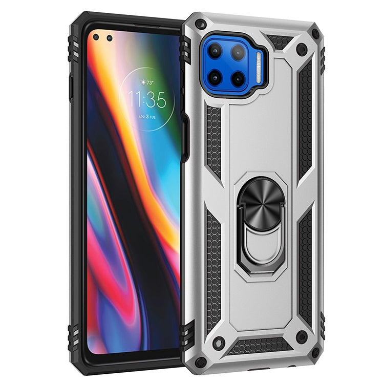 Shockproof TPU + PC Protective Case with 360 Degree Rotating Holder, For Motorola Moto G Fast, For Motorola Moto G 5G Plus