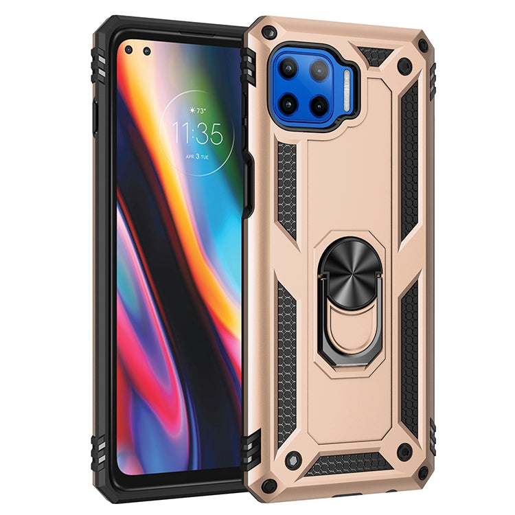 Shockproof TPU + PC Protective Case with 360 Degree Rotating Holder, For Motorola Moto G Fast, For Motorola Moto G 5G Plus