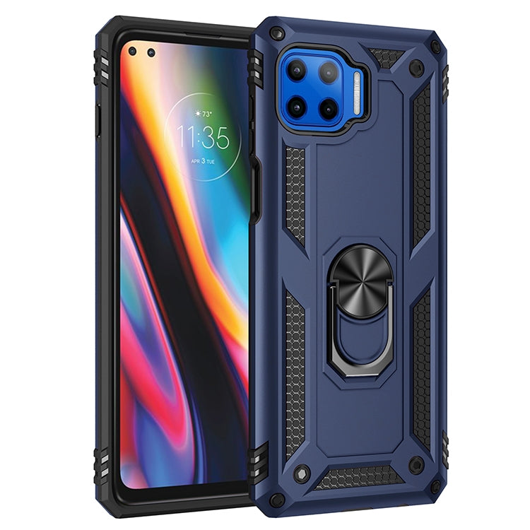 Shockproof TPU + PC Protective Case with 360 Degree Rotating Holder, For Motorola Moto G Fast, For Motorola Moto G 5G Plus