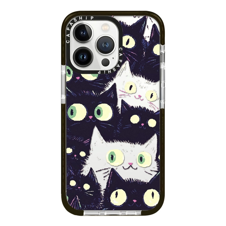 Simple Illustration Pattern Full Coverage Phone Case, For iPhone 13 Pro