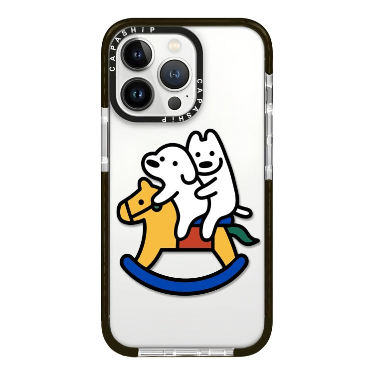 Simple Illustration Pattern Full Coverage Phone Case, For iPhone 14 Pro