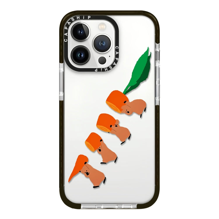 Simple Illustration Pattern Full Coverage Phone Case, For iPhone 15 Pro Max