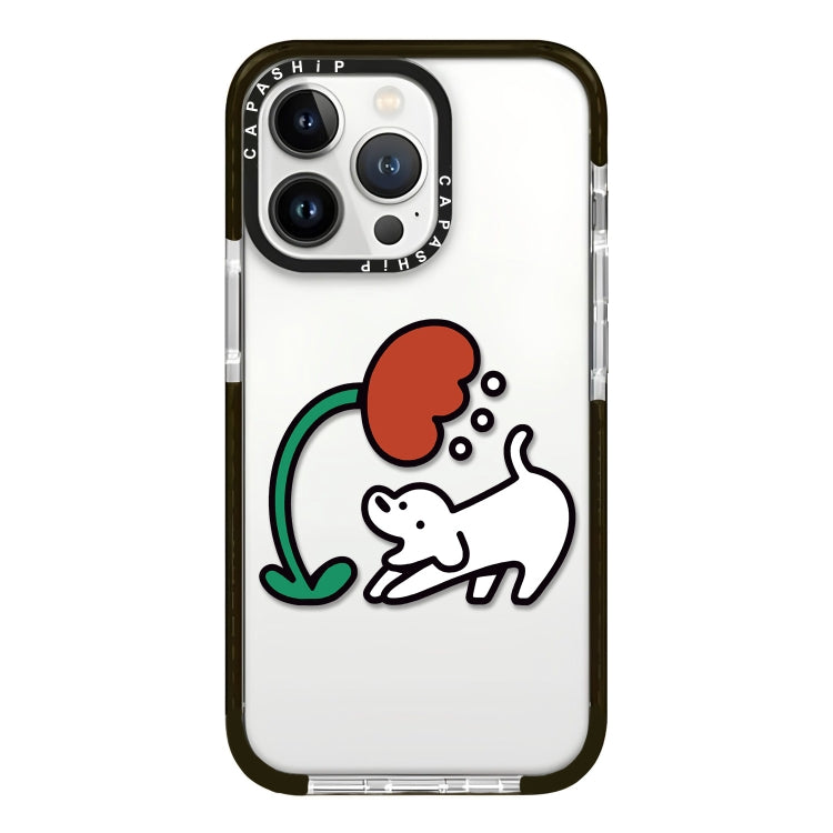 Simple Illustration Pattern Full Coverage Phone Case, For iPhone 16 Pro Max