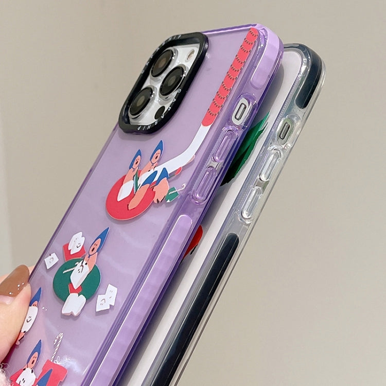 Simple Illustration Pattern Full Coverage Phone Case, For iPhone 7 Plus / 8 Plus