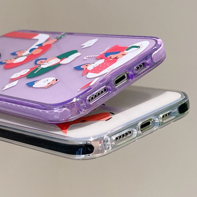 Simple Illustration Pattern Full Coverage Phone Case, For iPhone 13