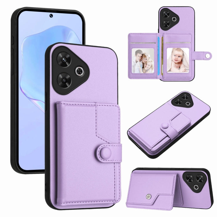 Button Card Bag RFID Anti-theft Phone Case, For Redmi Turbo 4 Pro / Xiaomi Poco F7, For Redmi A5 4G 171.7mm / Xiaomi Poco C71, For Redmi Note 13R / 13 4G, For Redmi Turbo 3, For Redmi A3 4G Global, For Redmi Note 13 Pro 4G Global                       ...