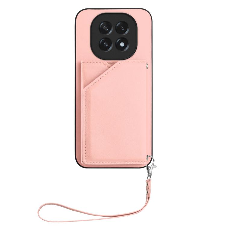 Skin Feel Four Card Slots Phone Case with Wrist Strap, For OPPO A5 / F29, For OPPO Find X8s+, For OPPO Find X8s, For OPPO Find X8 Ultra, For OPPO A5 Energy / A5 Pro 5G Global, For OPPO K12X, For OPPO A3 Pro Global, For OPPO Reno12 Pro Global