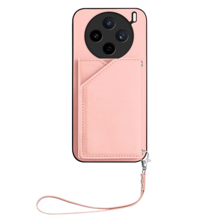 Skin Feel Four Card Slots Phone Case with Wrist Strap, For vivo X200s, For vivo Y29 4G / T4x / Y300t, For vivo V50 / V50e, For vivo X200 Ultra, For vivo V50 Lite 4G, For vivo Y39 5G / Y300i, For vivo Y200