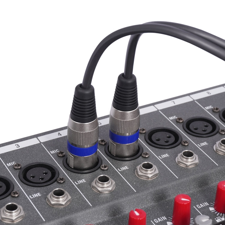 2 RCA Male to 2 XLR 3pin Male Audio Cable, 1.5m, 3m