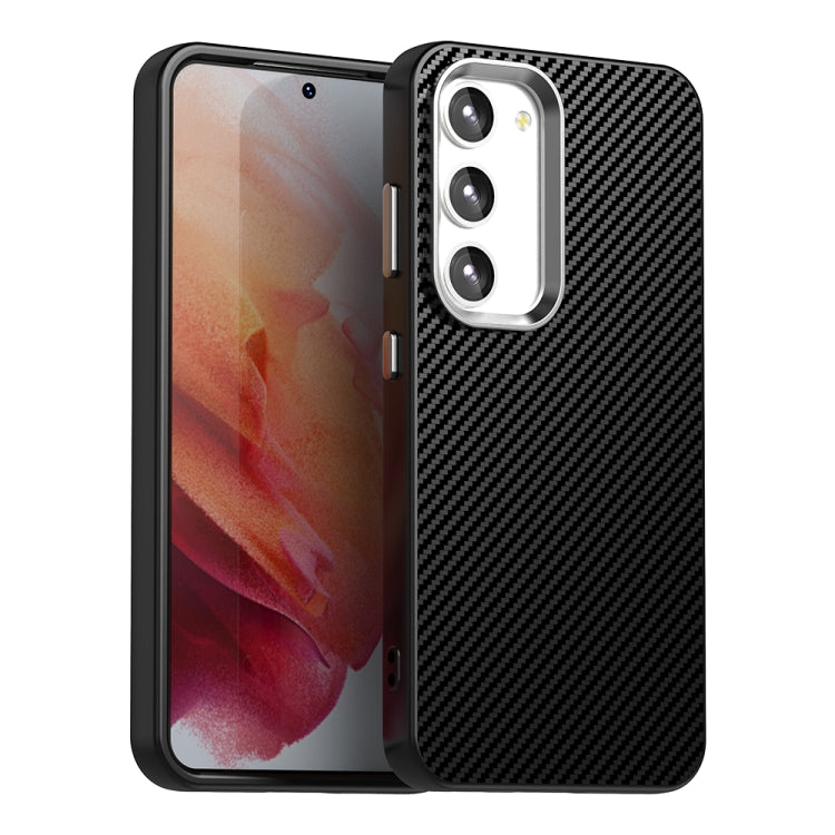 Carbon Fiber Series IMD Phone Case, For Samsung Galaxy S25 5G, For Samsung Galaxy S25+ 5G, For Samsung Galaxy S25 Ultra 5G, For Samsung Galaxy S24 FE 5G, For Samsung Galaxy S24 Ultra 5G, For Samsung Galaxy S24+ 5G, For Samsung Galaxy S24 5G            ...