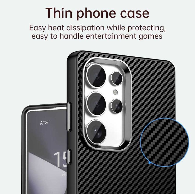 Carbon Fiber Series IMD Phone Case, For Samsung Galaxy S25 5G, For Samsung Galaxy S25+ 5G, For Samsung Galaxy S25 Ultra 5G, For Samsung Galaxy S24 FE 5G, For Samsung Galaxy S24 Ultra 5G, For Samsung Galaxy S24+ 5G, For Samsung Galaxy S24 5G            ...
