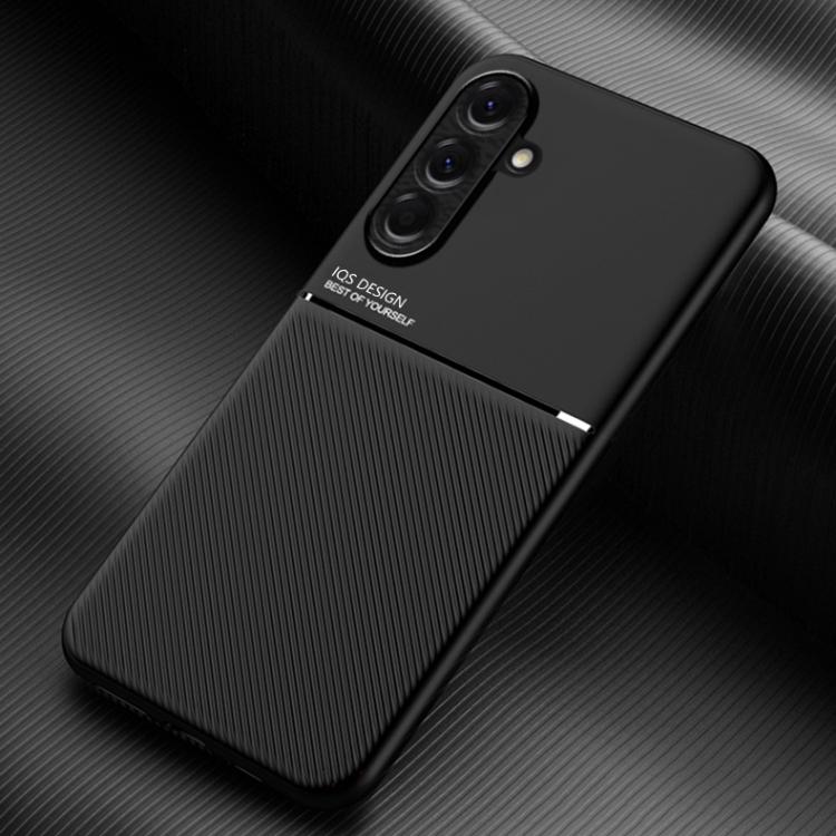 Classic Tilt Strip Grain Magnetic PC Hybrid TPU Phone Case, For Samsung Galaxy A57 5G, For Samsung Galaxy A37 5G, For Samsung Galaxy A17 5G, For Samsung Galaxy A56 5G, For Samsung Galaxy A26 5G, For Samsung Galaxy A36, For Samsung Galaxy A16 4G        ...
