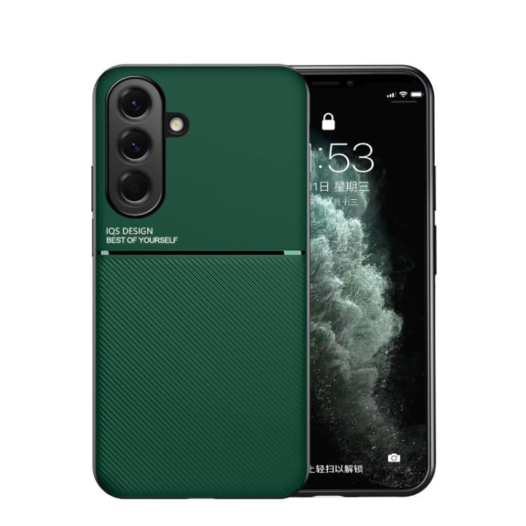 Classic Tilt Strip Grain Magnetic PC Hybrid TPU Phone Case, For Samsung Galaxy A57 5G, For Samsung Galaxy A37 5G, For Samsung Galaxy A17 5G, For Samsung Galaxy A56 5G, For Samsung Galaxy A26 5G, For Samsung Galaxy A36, For Samsung Galaxy A16 4G        ...