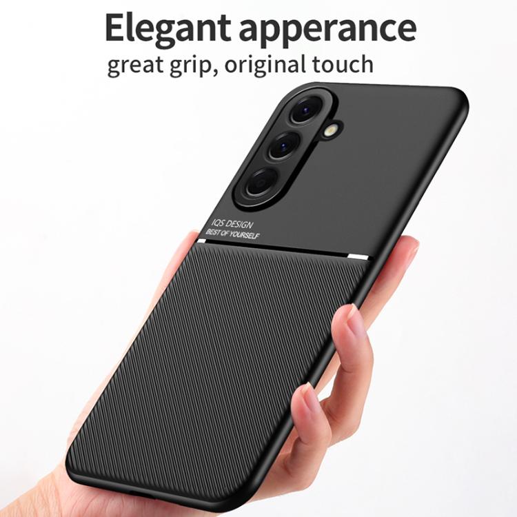Classic Tilt Strip Grain Magnetic PC Hybrid TPU Phone Case, For Samsung Galaxy A57 5G, For Samsung Galaxy A37 5G, For Samsung Galaxy A17 5G, For Samsung Galaxy A56 5G, For Samsung Galaxy A26 5G, For Samsung Galaxy A36, For Samsung Galaxy A16 4G        ...