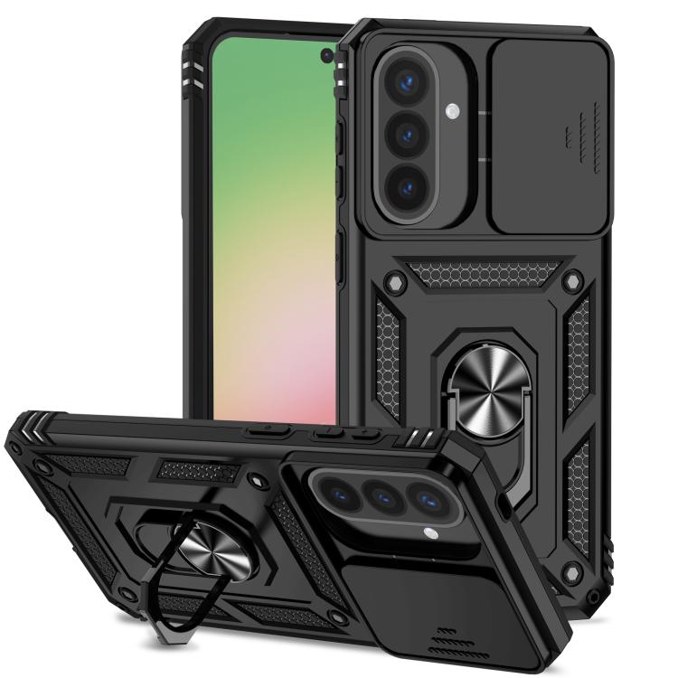 Sliding Camshield Holder Phone Case, For Samsung Galaxy A57 5G, For Galaxy A27 5G, For Samsung Galaxy A26 5G, For Samsung Galaxy A16 5G, For Samsung Galaxy A06 4G