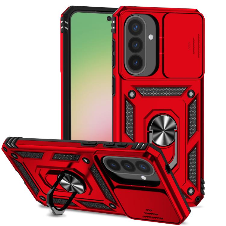 Sliding Camshield Holder Phone Case, For Samsung Galaxy A57 5G, For Galaxy A27 5G, For Samsung Galaxy A26 5G, For Samsung Galaxy A16 5G, For Samsung Galaxy A06 4G