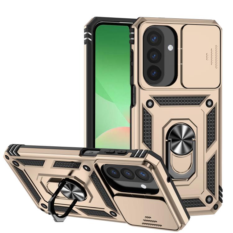 Sliding Camshield Holder Phone Case, For Samsung Galaxy A57 5G, For Galaxy A27 5G, For Samsung Galaxy A26 5G, For Samsung Galaxy A16 5G, For Samsung Galaxy A06 4G