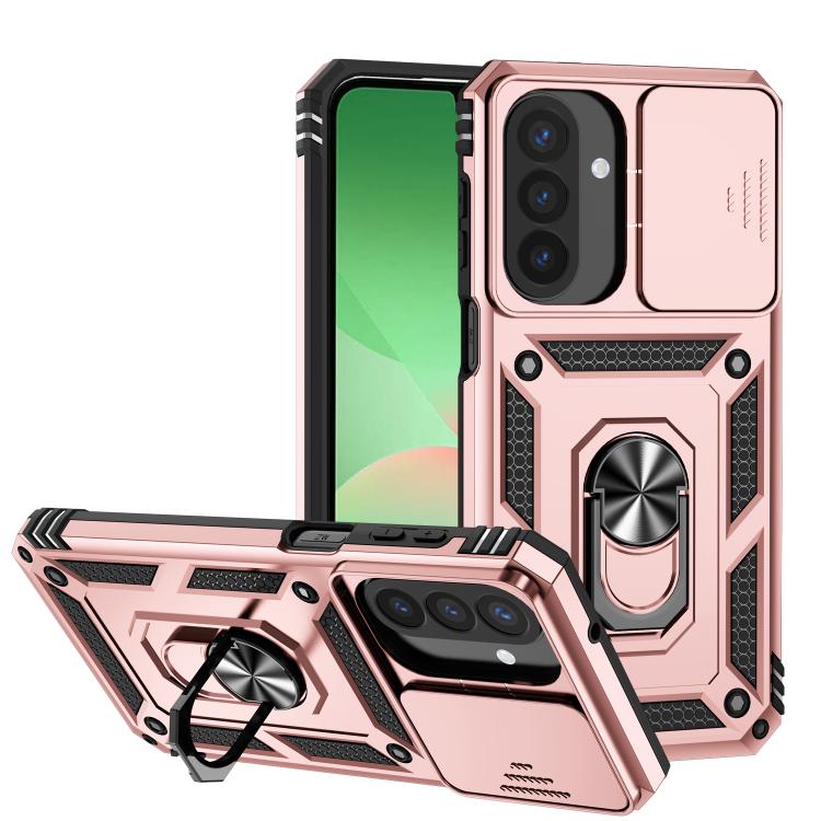 Sliding Camshield Holder Phone Case, For Samsung Galaxy A57 5G, For Galaxy A27 5G, For Samsung Galaxy A26 5G, For Samsung Galaxy A16 5G, For Samsung Galaxy A06 4G